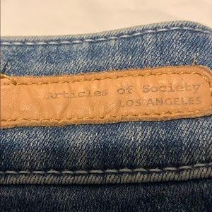 Blue sz 30 articles of society jeans